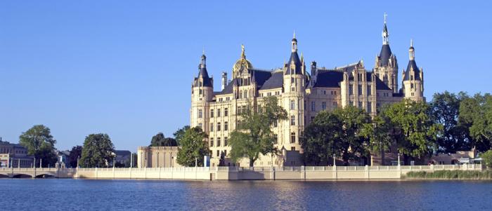 Schweriner Schloss, Schwerin in Mecklenburg-Vorpommern